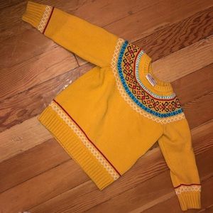 Hanna Andersson Knit Sweater - Kids Yellow